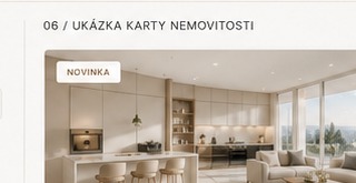 Designový byt s terasou